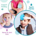 thumbnail image 4 of Bundle of 3 Kids Ice Pack with Soft Cover + 3 Boo Boo Ice Pack with Strap, 4 of 7