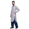thumbnail image 3 of Atasi Kurta Pathani pour Hommes à Col Classique à Manches Longues Salwar Ensemble de Kurta de Mariage, 3 of 5