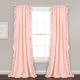 thumbnail image 1 of Reyna Window Curtain Blush Pink Set 54x84, 1 of 4