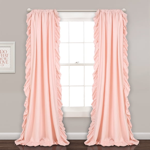 Reyna Window Curtain Blush Pink Set 54x84