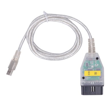 Interface de Câble USB OBD2, Résistant à l'Usure ABS Léger Câbles de Diagnostic de Voiture Robuste Fiable pour Remplacement Auto pour Department 5 E60 2004-2009