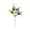 1#, variant on TanSiDing 2pcs Easter Eggs Decoration Arrangement, Artificial Foam Easter Eggs Vase Filler, Spring Home Tabletop Centerpiece Decor, Plastic Easter Stems for Holiday Party Wedding