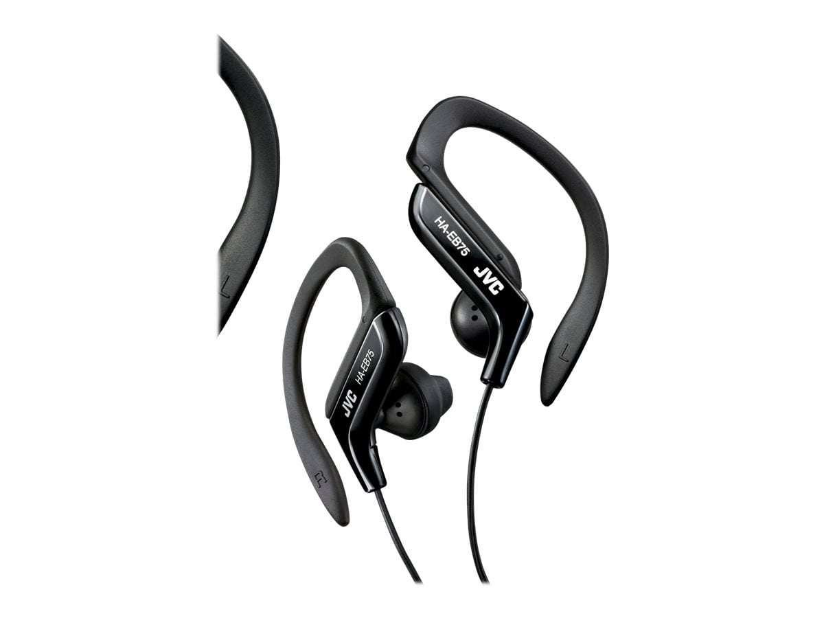 JVC HA-EB75-B - Headphones - over-the-ear mount - wired - black