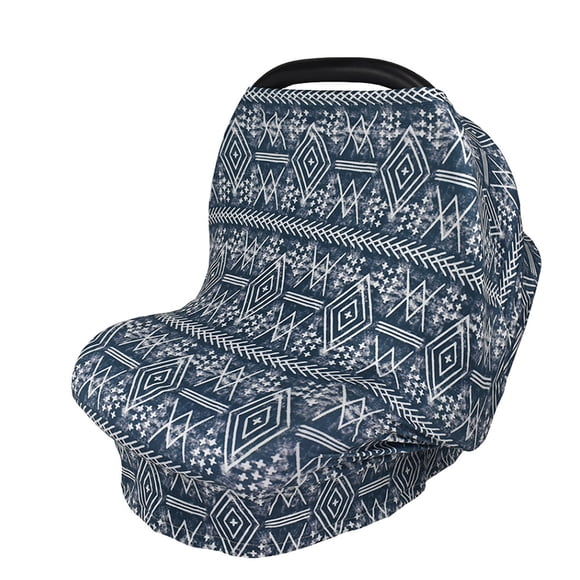 Baby Stretchy Privacy Nursing Breastfeeding Cover Multi Use Carseat Canopy