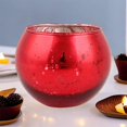 thumbnail image 4 of Holiday Decorations Christmas Two Spherical Glass Candlesticks, Fragrant Candle Cups, Festival Gifts, Candlelight, Dinner Decorations, Christmas Decorationsthe Christmas Candle, 4 of 6