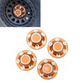 thumbnail image 4 of Wheel Hubcaps,  Wheel Hub Dust   For 1/6 RC Car Orange, 4 of 8