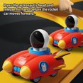 thumbnail image 4 of Press Space Astronaut Toy Pullback Car Walking Colorful Toy, 4 of 8