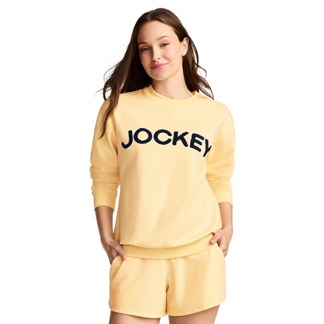 Jockey Women's Unwind Lounge Crew Sweatshirt