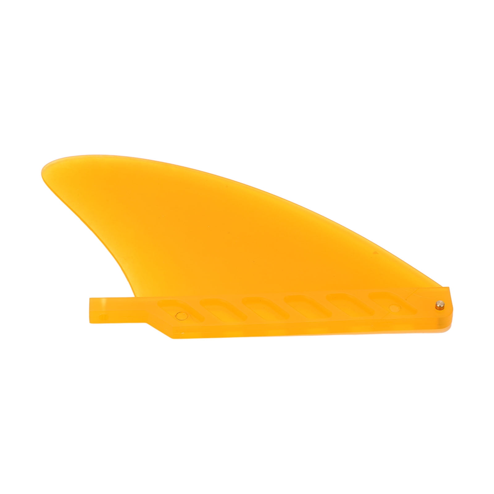 Surfboard Fin, 4 Inch Large Rail Surf SUP Single Fin PVC Fin Replacement for Longboard Inflatable Paddle Board Surfing Accessory