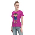 thumbnail image 4 of T-Shirt Basique à Manches Courtes pour Femmes Detective Conan Conan, 4 of 6