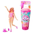 thumbnail image 1 of Barbie Pop Reveal Fruit Series Strawberry Lemonade Doll, 8 Surprises Include Pet, Slime, Scent & Color Change, 1 of 5