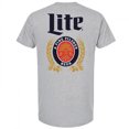 thumbnail image 3 of Miller Lite T-Shirt Gris à Poche pour Homme - Grand, 3 of 3