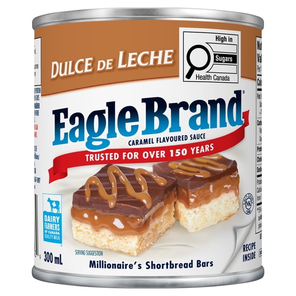 Lait concentré sucré Eagle Brand, Dulce De Leche, 300 ml