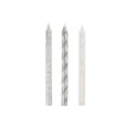 thumbnail image 1 of Unique Industries' Glitter and Silver Spiral Candles, 24 ct, 1 of 2