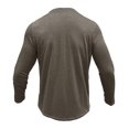 thumbnail image 4 of RXIRUCGD Pull Décontracté Mode pour Hommes Couleur Unie Manches Longues Col Rond, Kaki, Taille : TG, 4 of 6