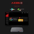 thumbnail image 4 of 1 Matériau Abs Ax95 Boîtier Tv Intelligent Android 9.0 Prend en Charge Dolby Version Tv Google Store 4+64G_US plug+I8 Clavier, 4 of 4