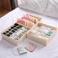 thumbnail image 5 of Drawer Organizer/Clothing System - Foldable-Washable for Wardrobe Bedroom or Dresser, Gray, 5 of 5