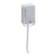 thumbnail image 3 of Hanger Wall Mounted Self Adhesive Storage Hook Foldable Plastic Clothes Rack Organizer  Gray, 3 of 9