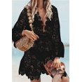thumbnail image 3 of Maillot de Bain en Dentelle Crochetée pour Femmes, Robe de Plage, 3 of 5