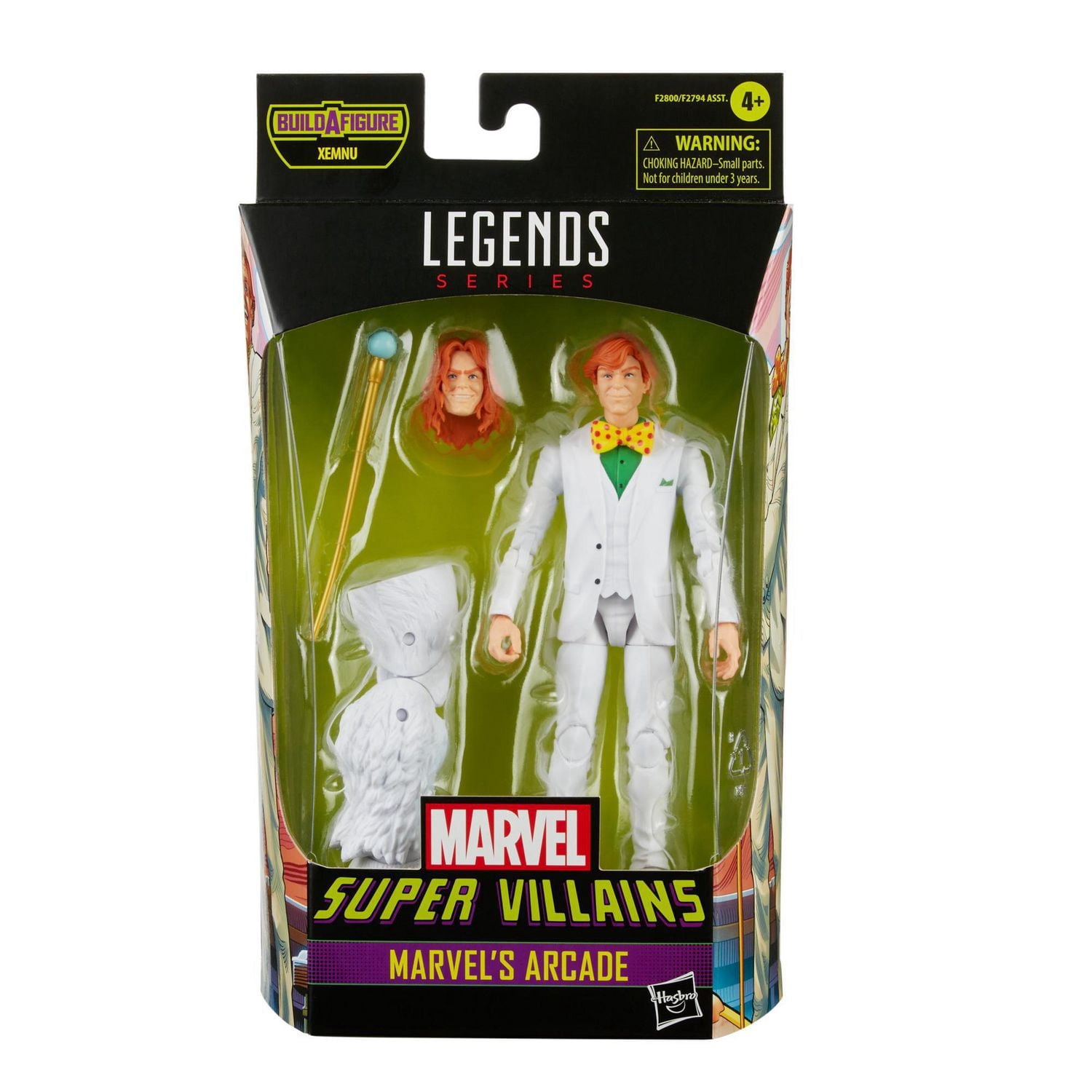 Hasbro Marvel Legends Series, figurine de collection Marvel's Arcade de 15 cm avec 2 accessoires