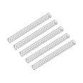 thumbnail image 1 of Unique Bargains Compression Spring, 5 Pack 304 Stainless Steel, 4mm OD, 0.3mm Wire, 40mm Length, 1 of 5