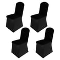 thumbnail image 2 of Meitianfacai Banquet Hotel Chair Cover Home Elastic Chair Cover Bleached White Multi PC, 2 of 7