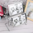thumbnail image 1 of Metal Photo Frame,Horizontal Placement Photography Studio Picture Frame Table Decoration Effortless Installation, 1 of 6