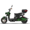 thumbnail image 1 of EMMO Monster eBike - Electric Moped Scooter - 84V - 75km Range - QS Motor - Camo - Removable Battery - Storage, 1 of 8
