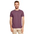 thumbnail image 3 of Gildan - Softstyle T-Shirt - 64000 - Heather Maroon - Size: XL, 3 of 8