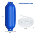 thumbnail image 3 of Gymax Pack of 4 23" Boat Fenders Marine Bumper Hand Inflatable Blue, 3 of 10