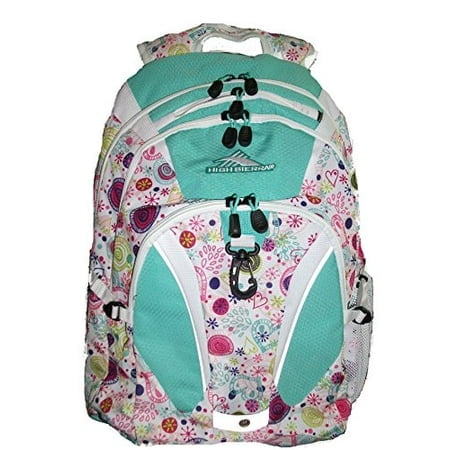 Sac à Dos Rembourré High Sierra Riprap Deluxe pour Ordinateur Portable Mp3, Poches pour Téléphone Cellulaire (aqua)