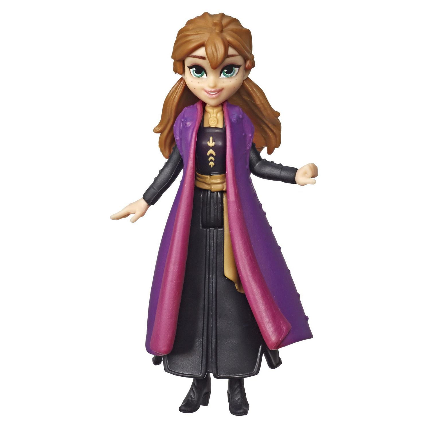 Disney La Reine des neiges, Anna, petite poupée avec cape