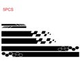 thumbnail image 2 of 5 Pieces Vinyl Car Side Sticker Auto Body Racing Sports Decals Universal Car Truck DIY Decal Stripe Vinyl Stickers Decoration, 2 of 7