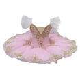 thumbnail image 2 of LOVZFMLL Jupe Princesse à Nœud pour Filles, Été, Manches Courtes, Volants, Dentelle, Col Rond, Broderie, en Maille, 2 of 3