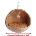 thumbnail image 1 of Birdeem Natural Birdhouse Parrot Parrot Breeding Box Birdhouse Ring Parrot Toys Suspension, 1 of 8