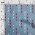 thumbnail image 1 of oneOone Tissu Cambric en Coton Panneau Flèche Tissu Imprimé Kasuri BTY 56 Pouces de Large, 1 of 4
