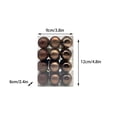 thumbnail image 3 of Vaidha 3cm Christmas Tree L Bauble Hanging Home Party Ornament Decor, 3 of 4
