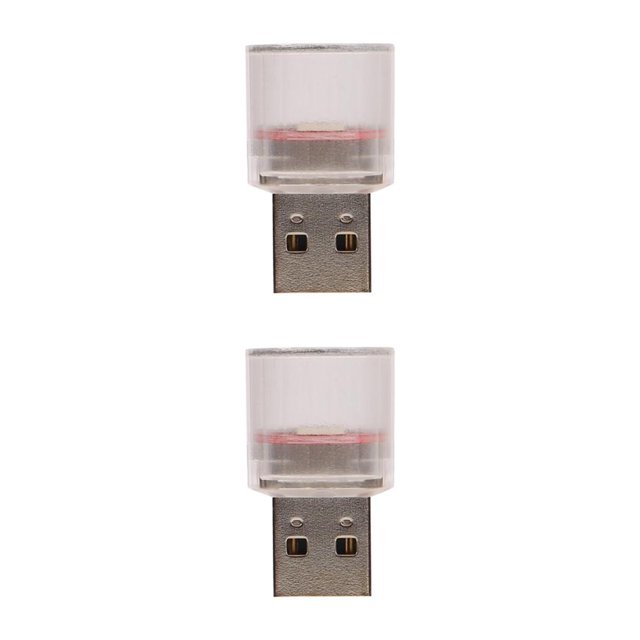 maskred USB Star Night Light Mini Sky Romantic Starry Flexible for Party Yellow USB Colorful LED 2Set