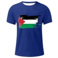 thumbnail image 3 of T-Shirts à Col Rond pour Hommes Séchage Rapide Imprimé Polyester, Coupe 3D Col Rond Haut Athlétique pour Gym, Course, Cyclisme & Décontracté, 3 of 5