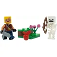 thumbnail image 1 of LEGO Minecraft : Minifigurine de Héros avec Squelette et Pomme - 6+, 1 of 5