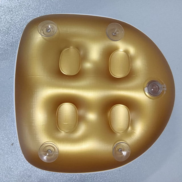 Spa And Hot Tub Booster Seat Pad With Suction Cup Back Support Bath Spa Pad Soft Inflatable Massage Cushion Portable Pools Spa Hot Tub Car Back Support Cushion Seat Wedge for Car Car Lumbar Cushion