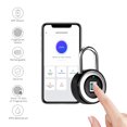 thumbnail image 1 of Yeacher Smart BT Fingerprint Padlock Unlocking by Fingerprint & APP Rechargeable Keyless 10 Fingerprints IP65, 1 of 8