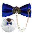 thumbnail image 1 of Nœud Papillon pour Homme Mode Strass Ajustable Pré-Noué Nœud Papillon Formel Nœud Papillon, 1 of 6