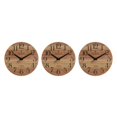 thumbnail image 4 of mmirethe Unique Style Round Wall Clock Timeless For Any Space Durable Construction Decorative Wall Clock As Shown type 5 3Set, 4 of 6