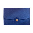 thumbnail image 1 of kurtrusly Romantic Paper Envelope, Portable Vintage Wedding Ceremony Invitation Card Gift Cards Envelopes, Blue, 1 Count, 1 of 9