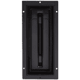 thumbnail image 1 of Fittes Flush Floor Vent [Lite], ABS Plastic HVAC Air Return Register Cover, Customizable Adjustable Airflow Solution for Home Floor, Damper Included – 3"x10" – Matte Black, 1 of 15