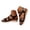Noir, variante sur Sandales Compensées Espadrilles pour Femmes en Similicuir Décontractées à Enfiler Sandales à Plateforme Semelle Souple Antidérapantes Respirantes Chaussures de Plage Rouges Taille 6