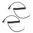 thumbnail image 2 of Ccdes 2PCS 2 Pins 4 Wires Speaker Mic Cable Line Supplies For UV5R For TK370,Spring Cable Line For ,Mic Cable Cord Line, 2 of 8