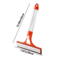 thumbnail image 3 of 3 In 1 Water Spray Glass Scraper Household Cleaning Tools Bathroom Floor Scraper Mirror Water Scraper Water Spray Brush, 3 of 7