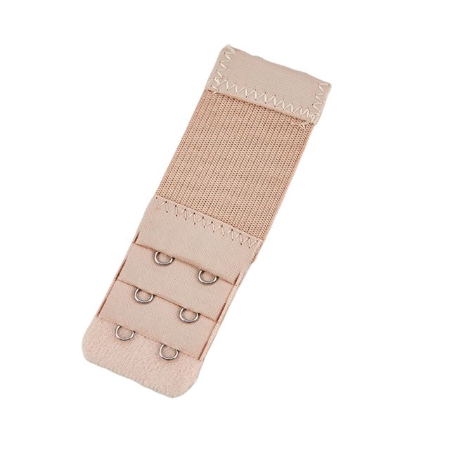braveheart Extension Strap Bra Extender Breathable Buckle 2 Hooks Intimate Women Stretchy Adjustable Replacement 3 Rows Underwear deep flesh